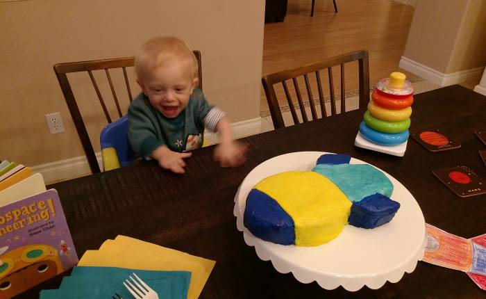 My Rocket Ship Birthday Cake(Celebrating my Son’s FIRST&nbsp;BIRTHDAY!)