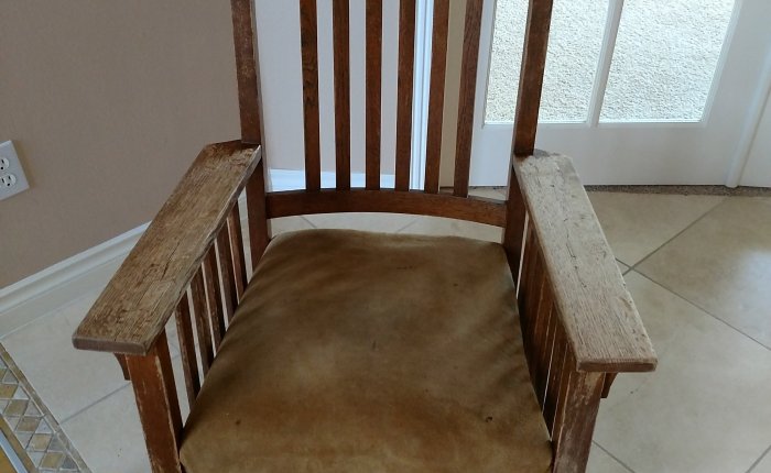 My White on White Rocking Chair&nbsp;Renovation