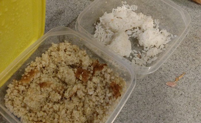 What to do with OLD LEFTOVER&nbsp;RICE/QUINOA?
