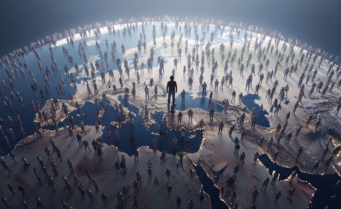 THE 300 PEOPLE YOU INTERACT WITH IS ONLY 0.00000375 of 8.2 BILLION PEOPLE/GLOBAL&nbsp;POPULATION